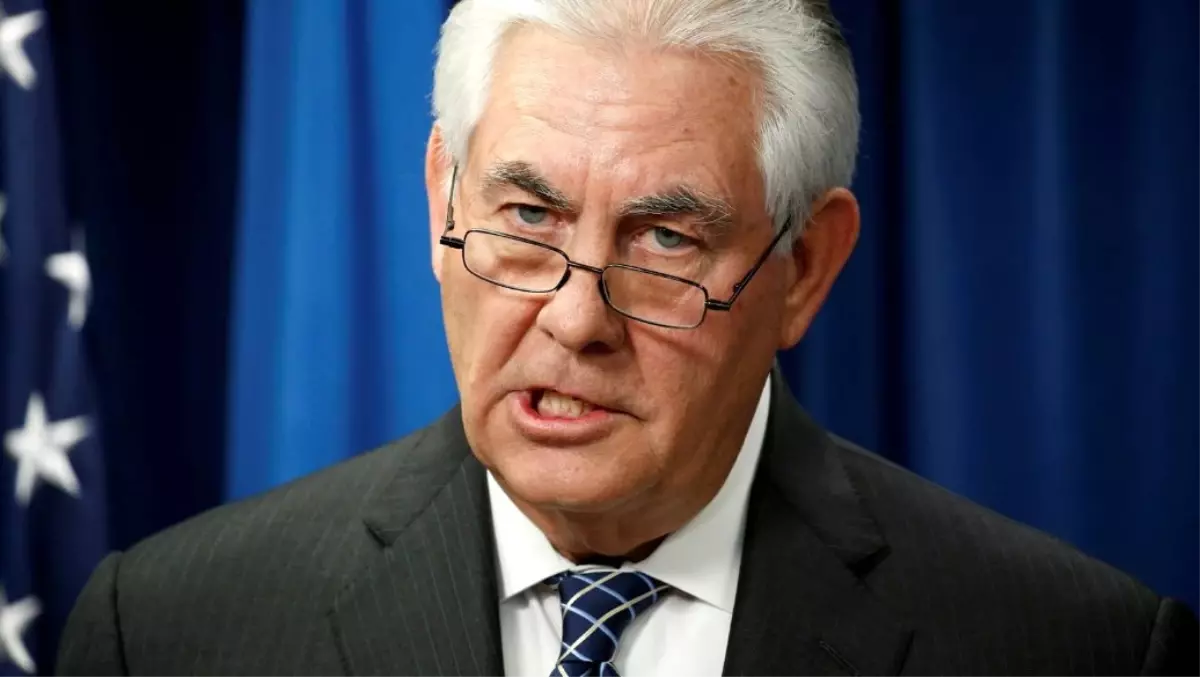 ABD Dışişleri Bakanı Tillerson: Venezuela\'da Darbe Olabilir