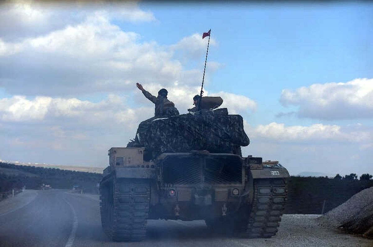 Türk Tankları İlerlemeye Devam Ediyor