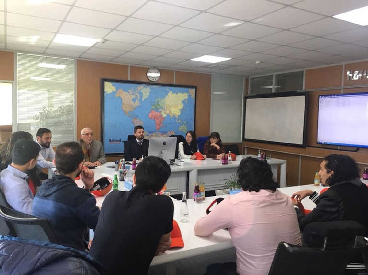 Uluslararası Öğrencilerden Fabrika Ziyareti