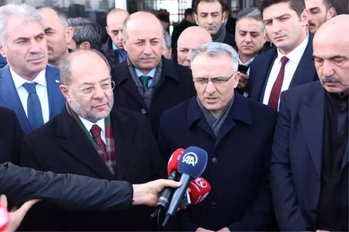 Başbakan Yardımcısı Akdağ ve Maliye Bakanı Ağbal, Erzurum\'da