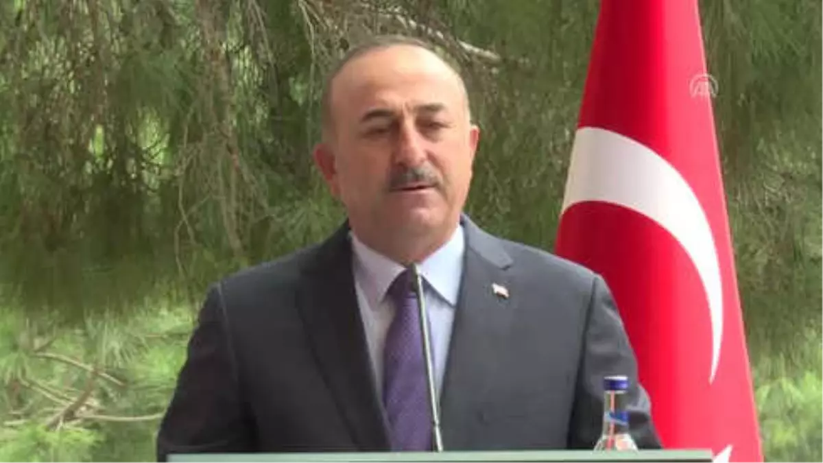 Çavuşoğlu, Riyad El-Maliki ile Ortak Basın Toplantısı Düzenledi