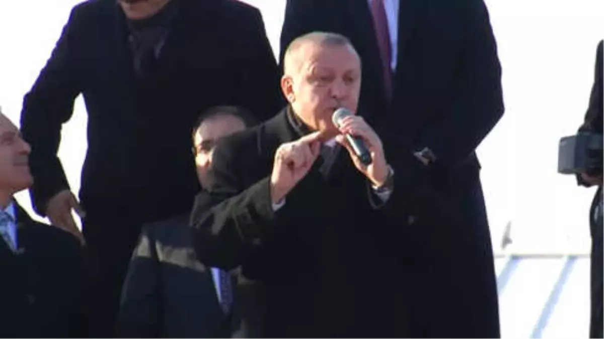 Cumhurbaşkanı Erdoğan: "Biz Yola Çıktık ve Terörden O Bölgeyi Temizleyene Kadar Bu Yolculuğumuz...