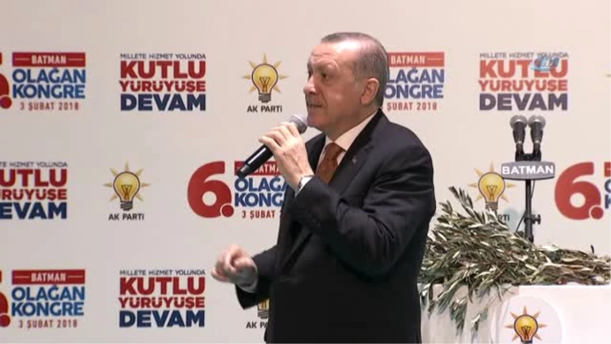 Cumhurbaşkanı Erdoğan, "O Teröristleri Nefes Alamayacak Hale Getireceğiz.