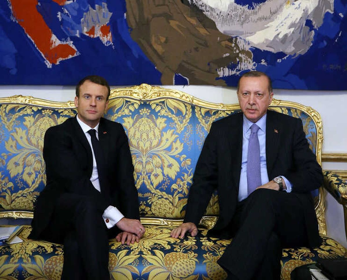 Erdoğan, Macron ile Telefonda Görüştü