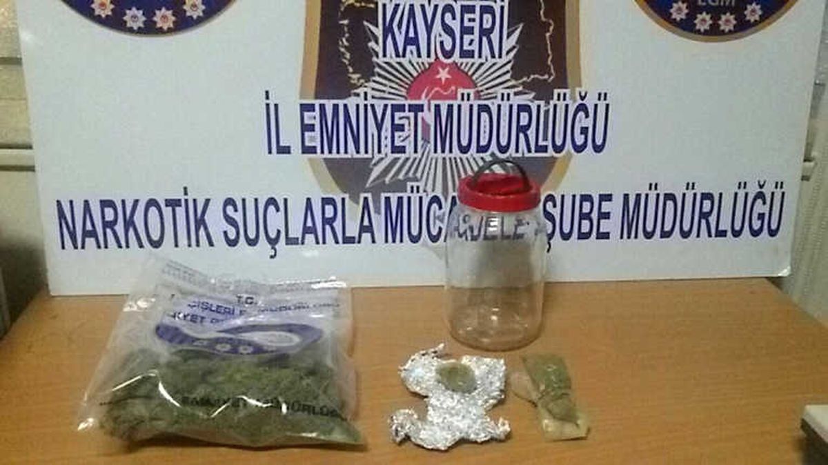 Kayseri\'de Uyuşturucu Operasyonu