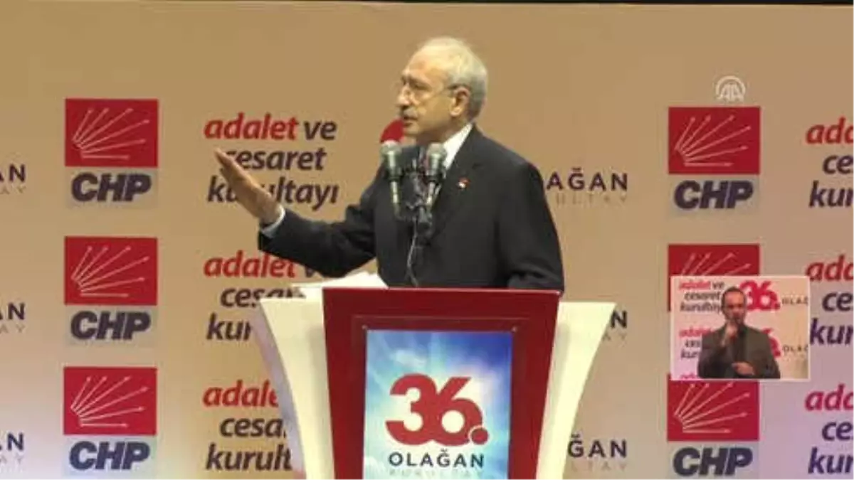 Kılıçdaroğlu: "Biz O Göbek Bağını Mustafa Kemal\'in Makasıyla Keseceğiz"