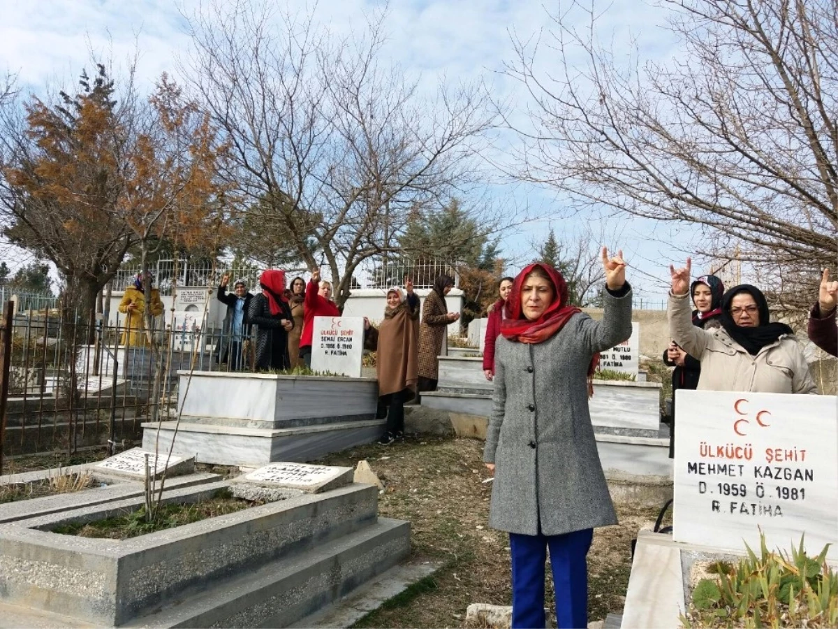 Malatya\'da MHP Kadın Yöneticilerini Tanıttı