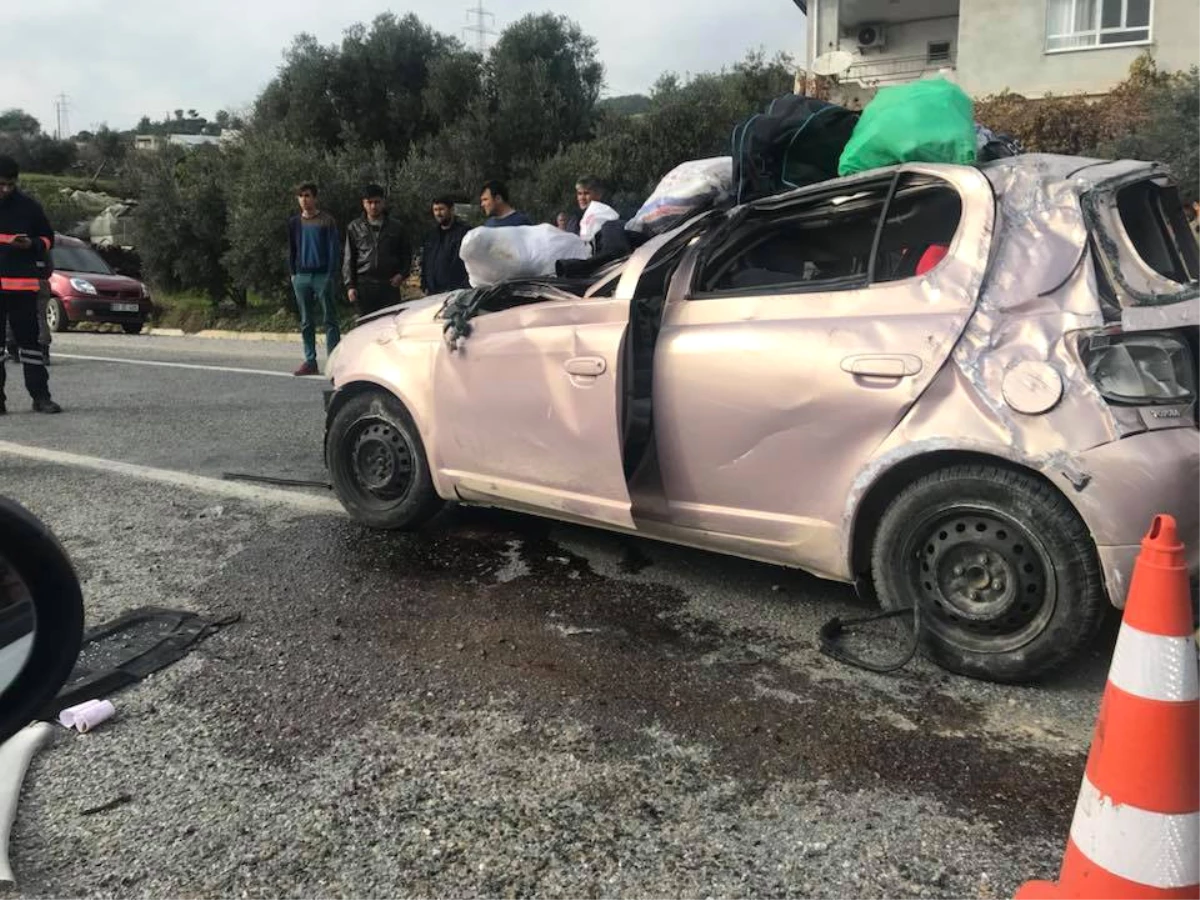 Mersin\'de Trafik Kazası: 1 Ölü, 2 Yaralı
