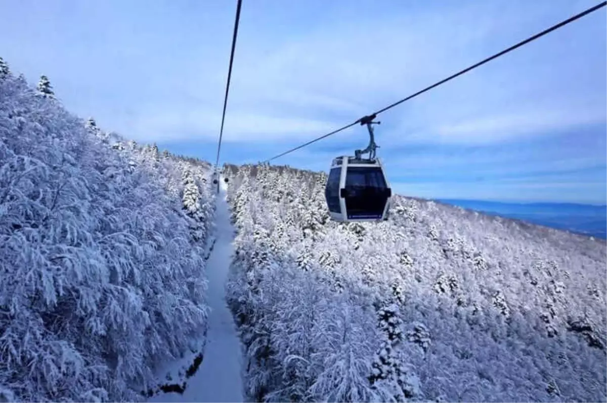 Teleferiğe Şiddetli Rüzgar Engeli Devam Ediyor