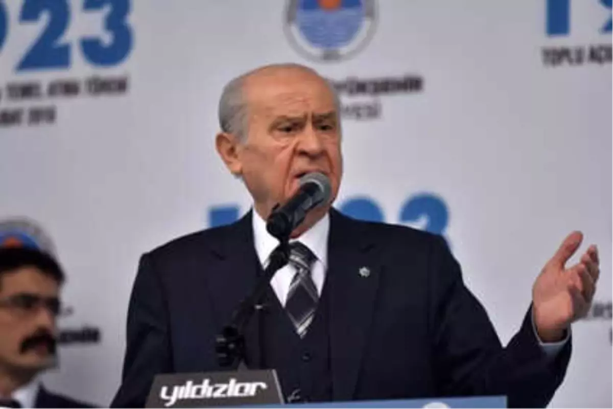 Bahçeli: Zeytin Dalı, Milli ve Stratejik Bir Harekettir