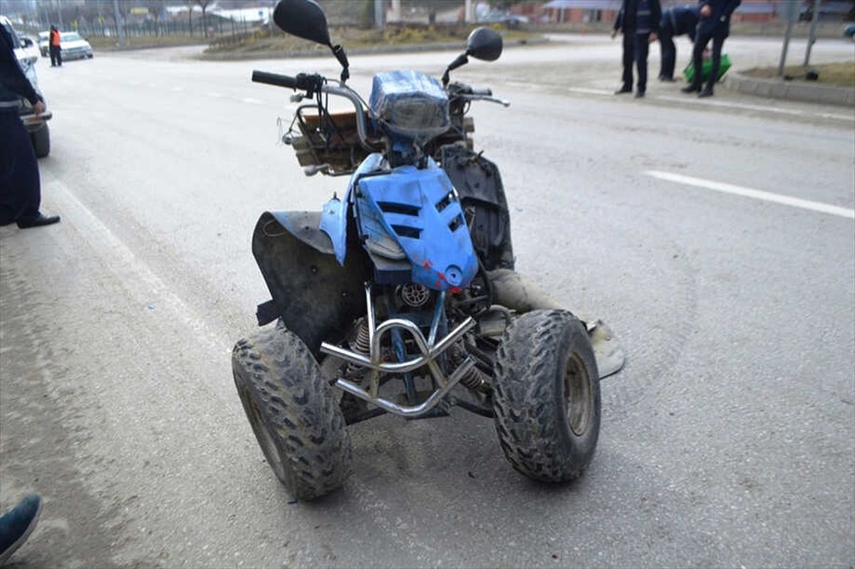 Boyabat\'ta Trafik Kazası: 1 Yaralı