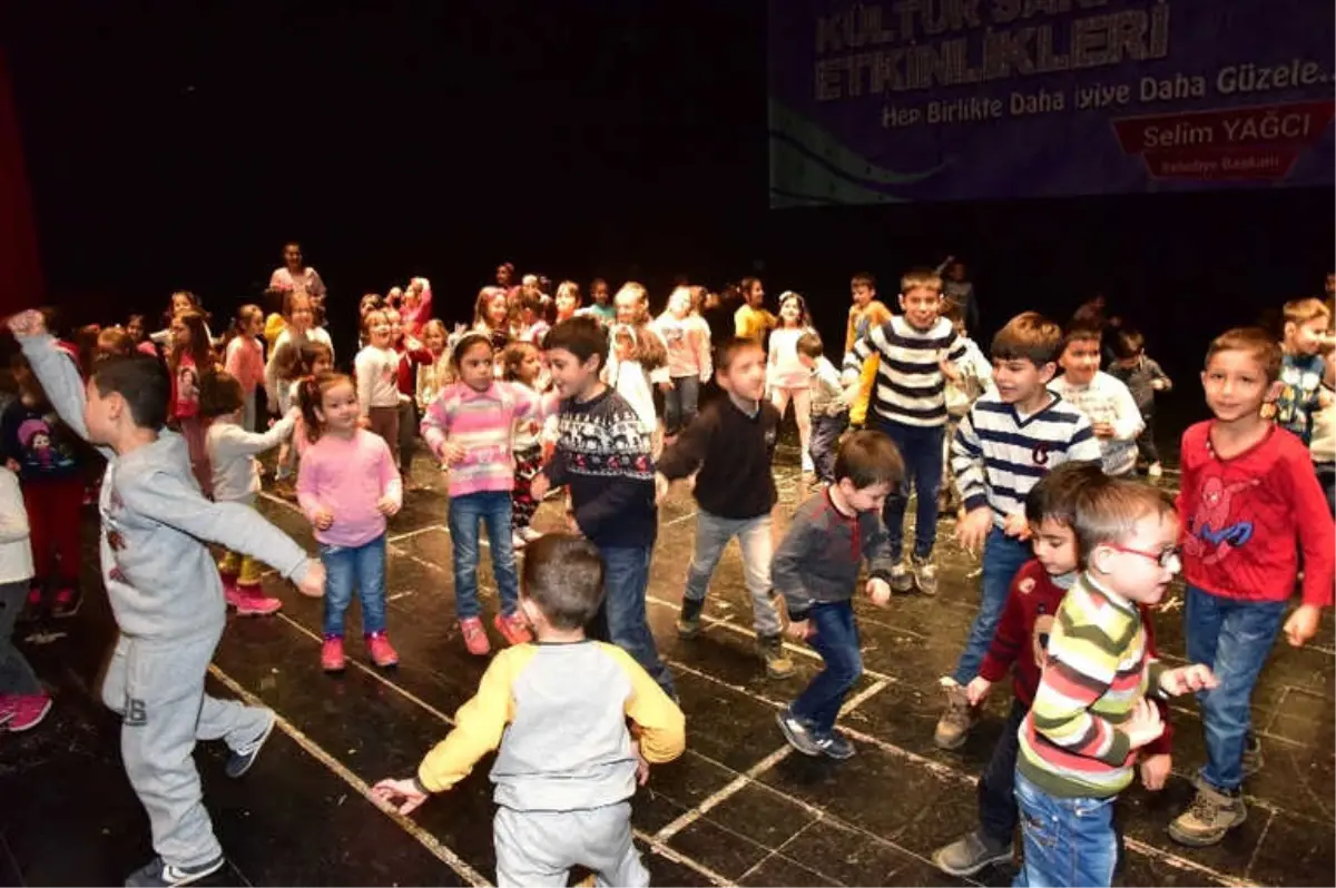 Çocuklar Tatilin Son Günü Gönüllerince Eğlendi