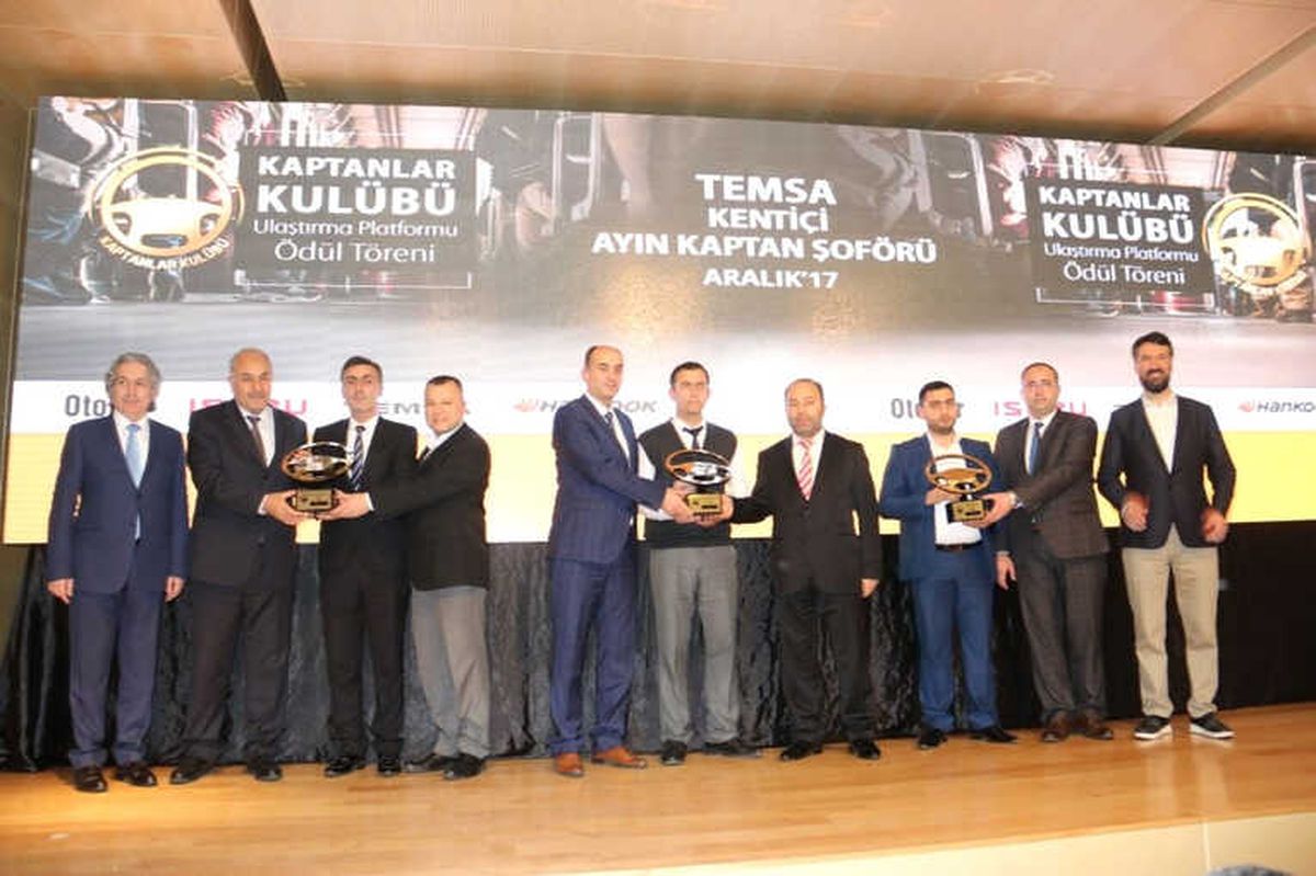 Kahraman Şoföre Ödül Bir Ödül de Kaptanlar Kulübünden