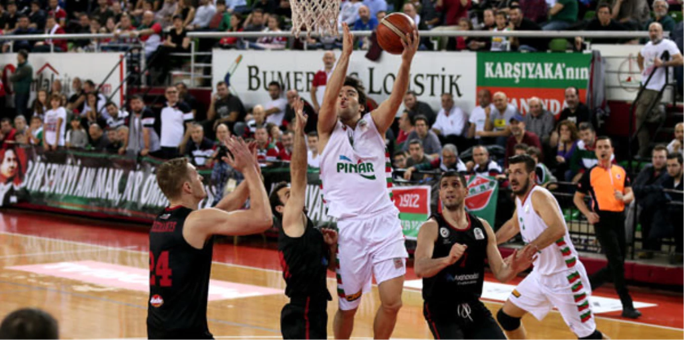 Pınar Karşıyaka: 74 - Gaziantep Basketbol: 67