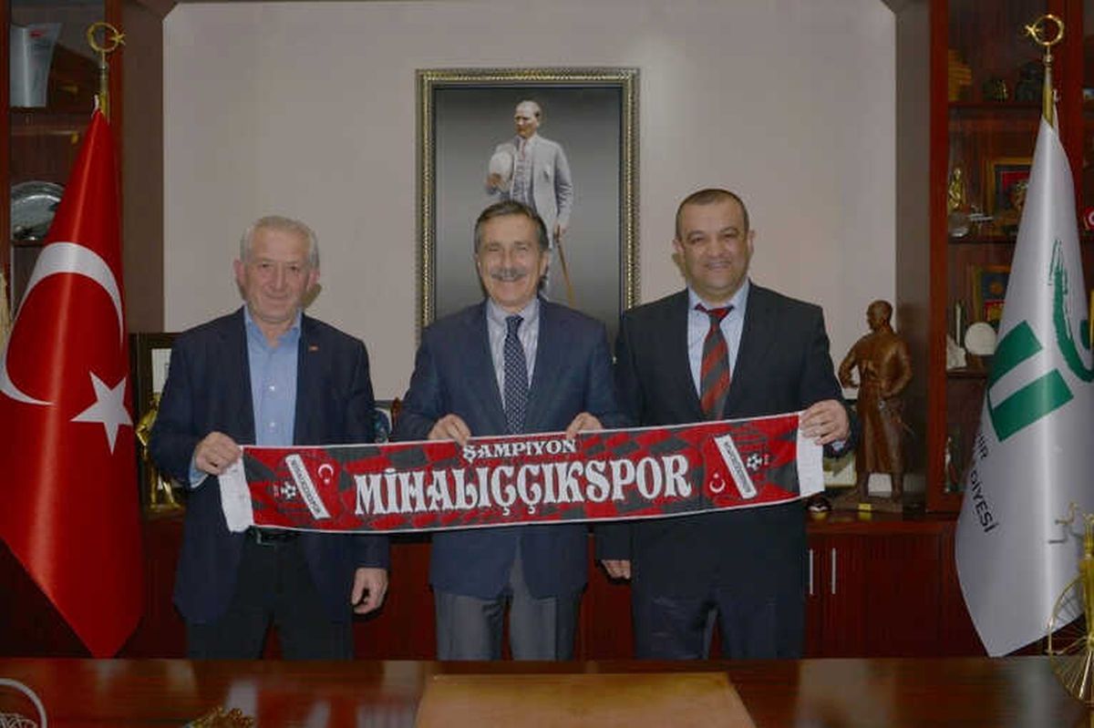Şampiyondan Başkan Ataç\'a Ziyaret