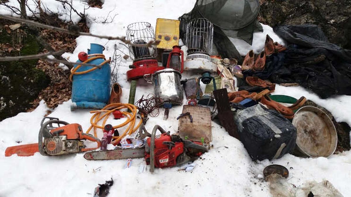 Tunceli\'de PKK\'nın Kullandığı 5 Sığınak İmha Edildi