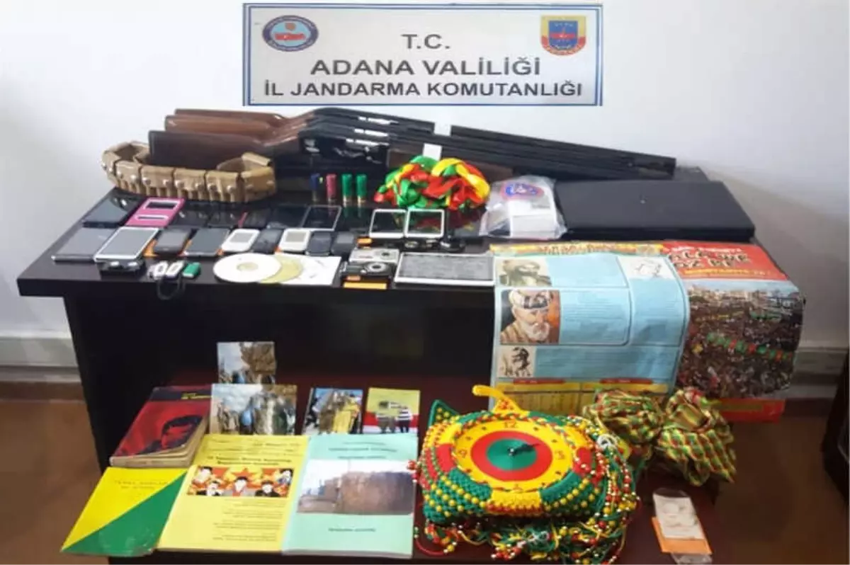 Adana\'da Çadırlara Terör Operasyonu: 11 Gözaltı