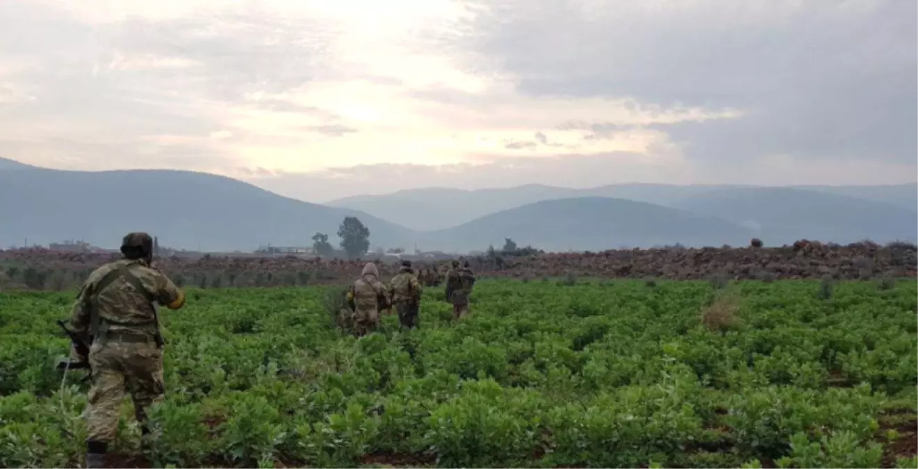 Afrin\'de İlerleyiş Sürüyor! İşte Teröristlerden Temizlenen Surki Köyünden İlk Fotoğraf