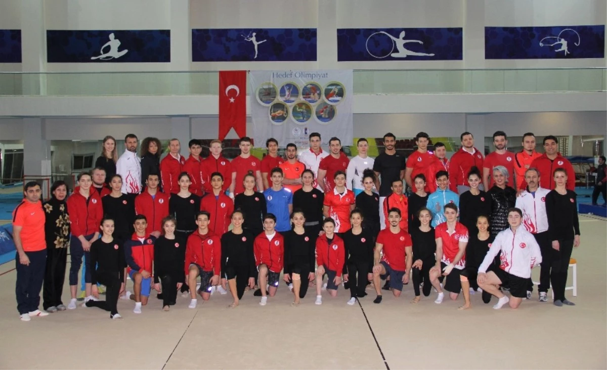 Artistik ve Ritmik Cimnastik Milli Takımları, Mersin\'deki Kampını Tamamladı