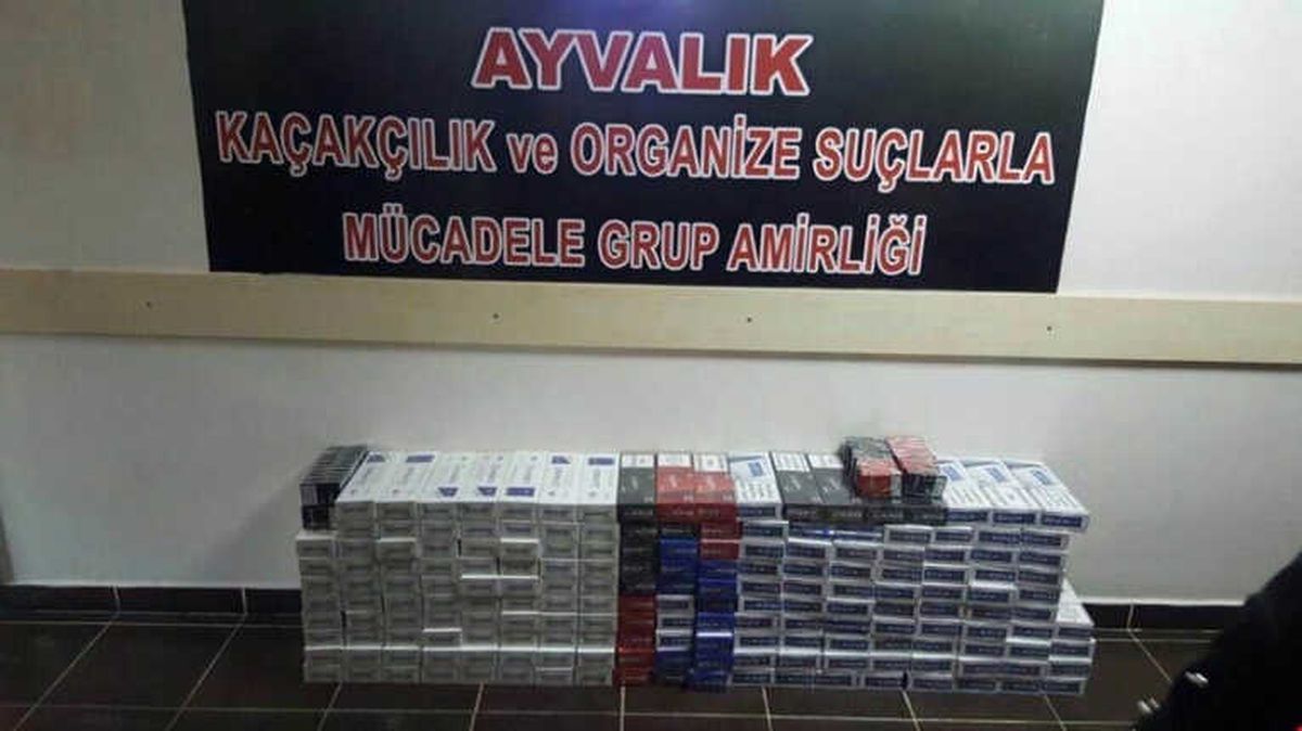 Bin 970 Paket Kaçak Sigara Ele Geçirildi