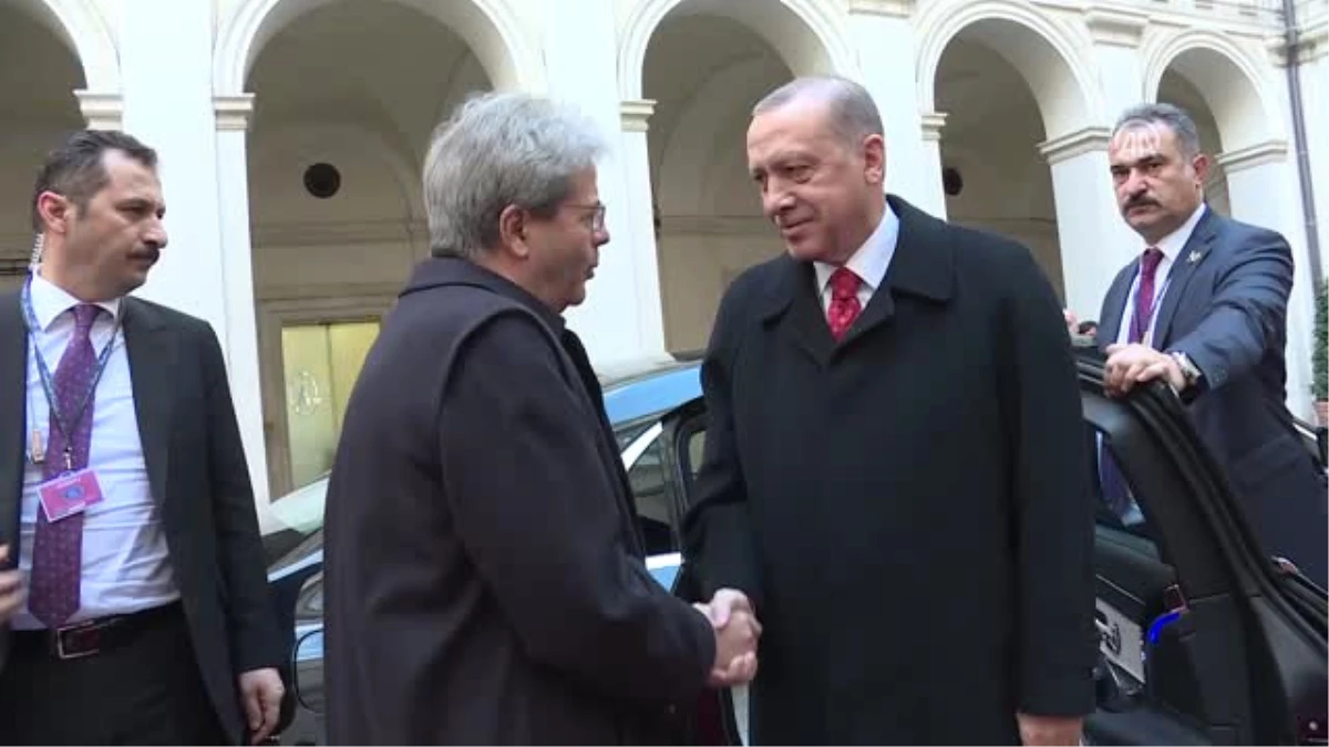 Cumhurbaşkanı Erdoğan, İtalya Başbakanı Gentiloni ile Bir Araya Geldi