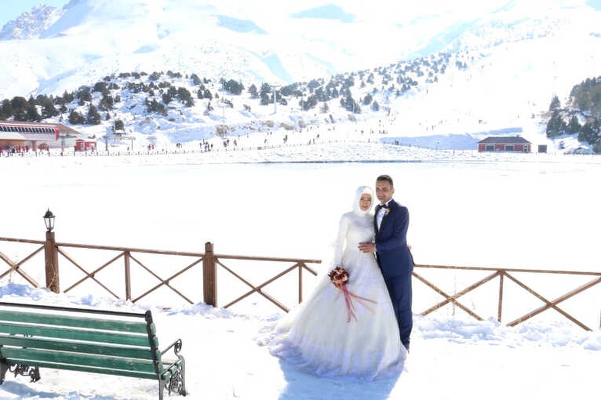Ergan Dağı Kış Düğünlerinin Vazgeçilmezi Oldu