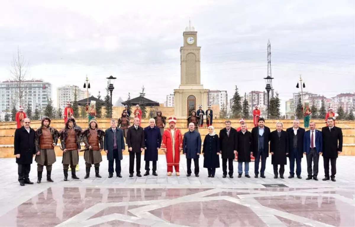 Konya\'da Bulunan Belediye Başkanları Tarihi ve Kültürel Mekanları İnceledi