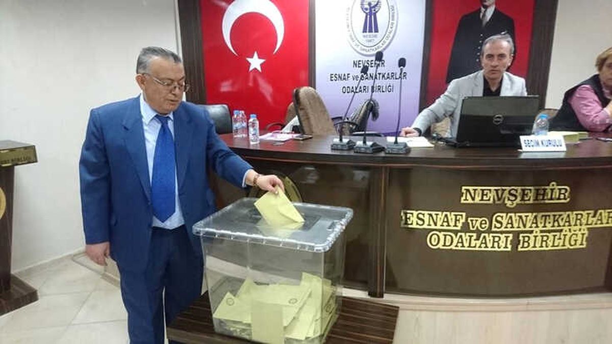 Nevşehir Bakkallar ve Bayiler Oda Başkanlığı Seçimi Yapıldı