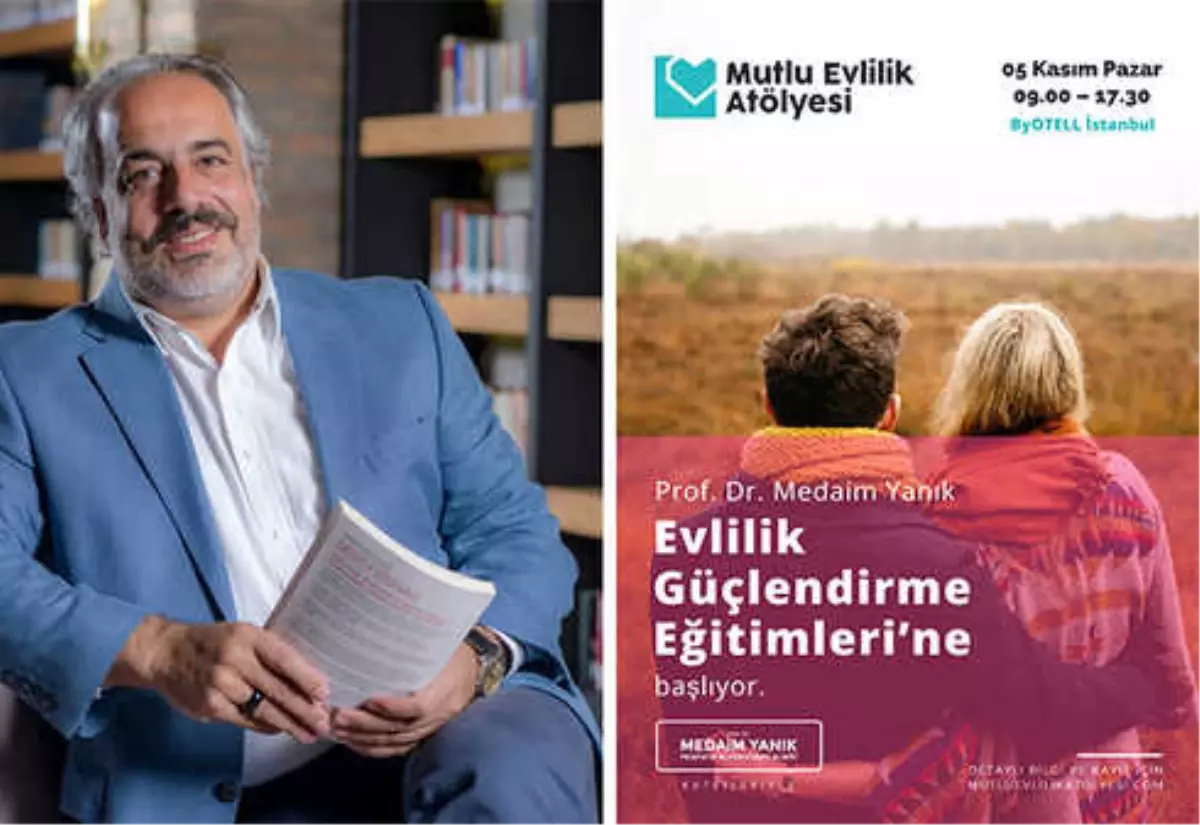 Türkiye\'de İlk: Mutlu Evlilik Atölyesi