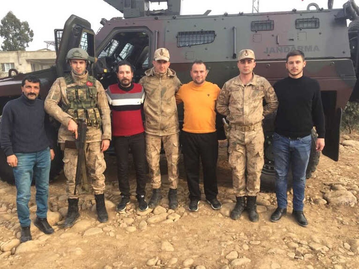 Ülkücüler Mehmetçiğe Destek İçin Sınırda