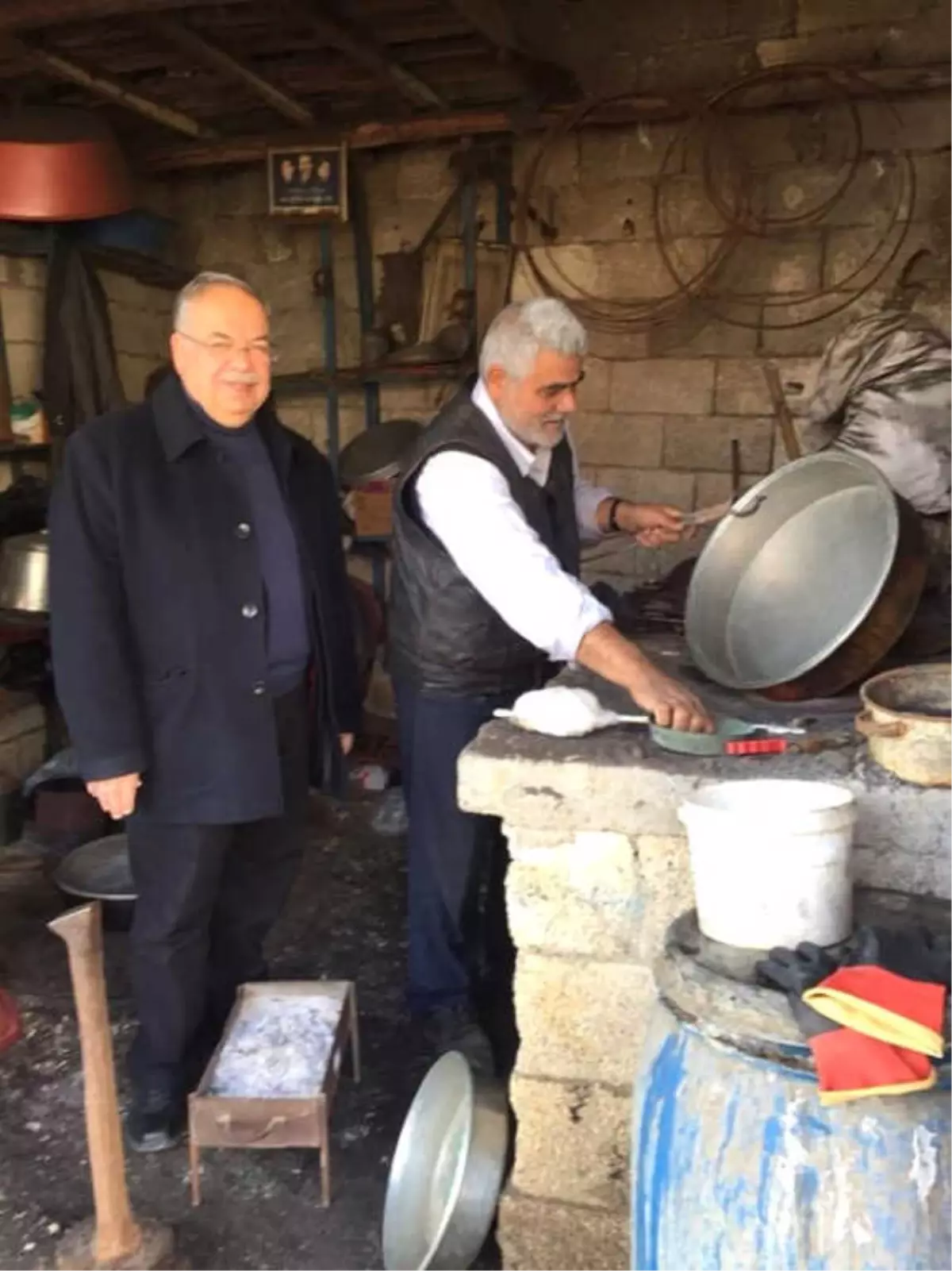 Başkan Kutlu Kalaycılarla Bir Araya Geldi