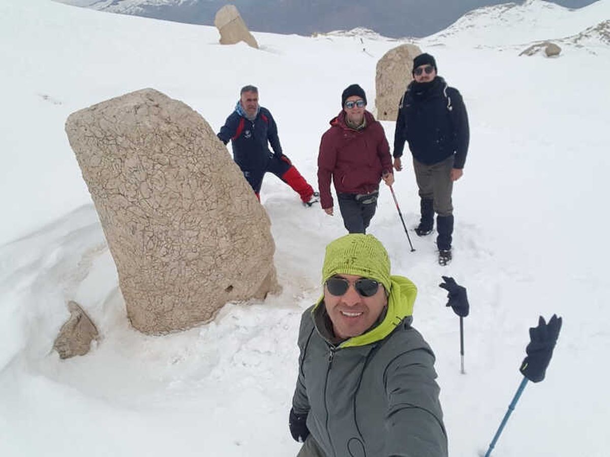 Dağcılar Nemrut Dağı\'na Tırmandı