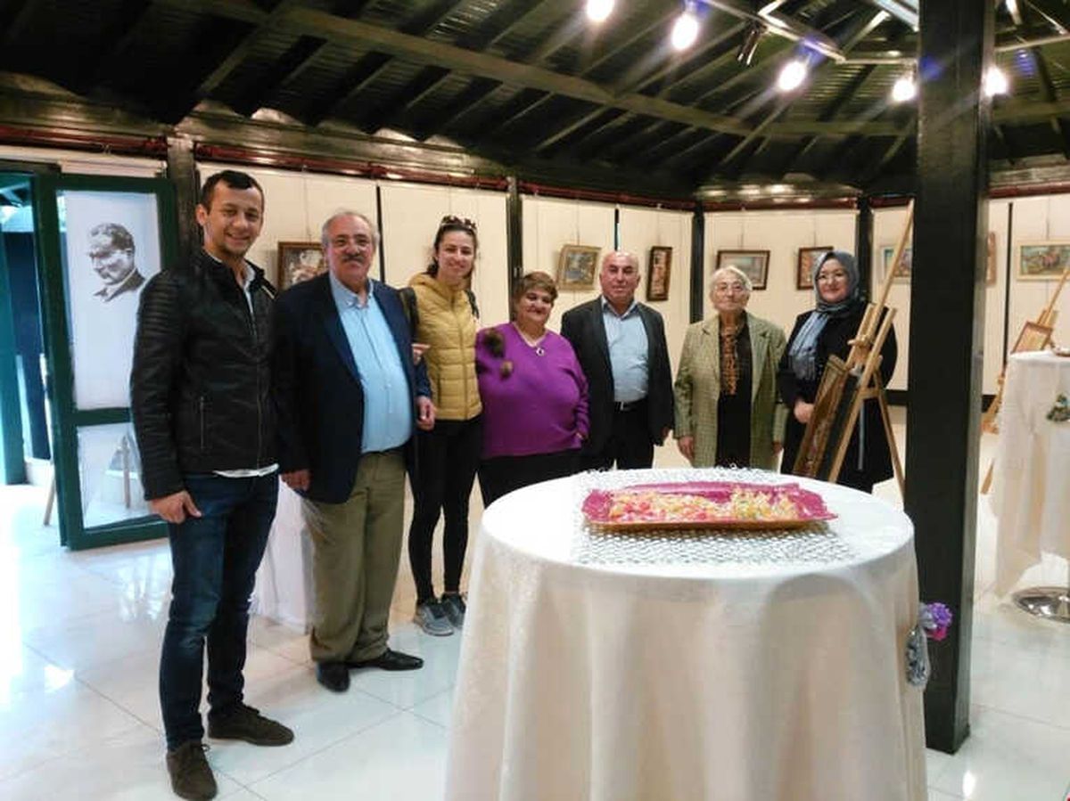 Eğirdir Huzurevi Sakinleri Antalya\'da Sergi Açtı