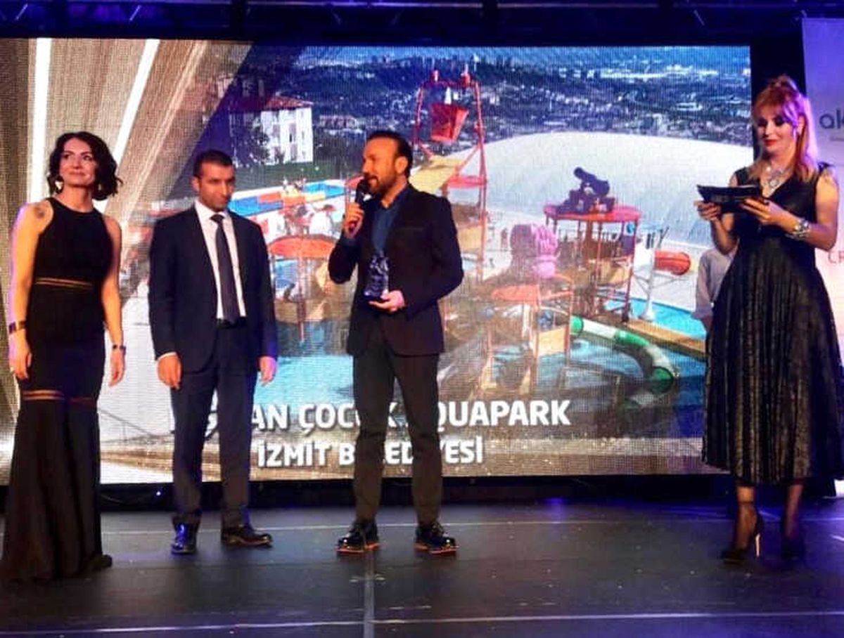 İzmit\'in İlk Aquaparkı Ödül Kazandı