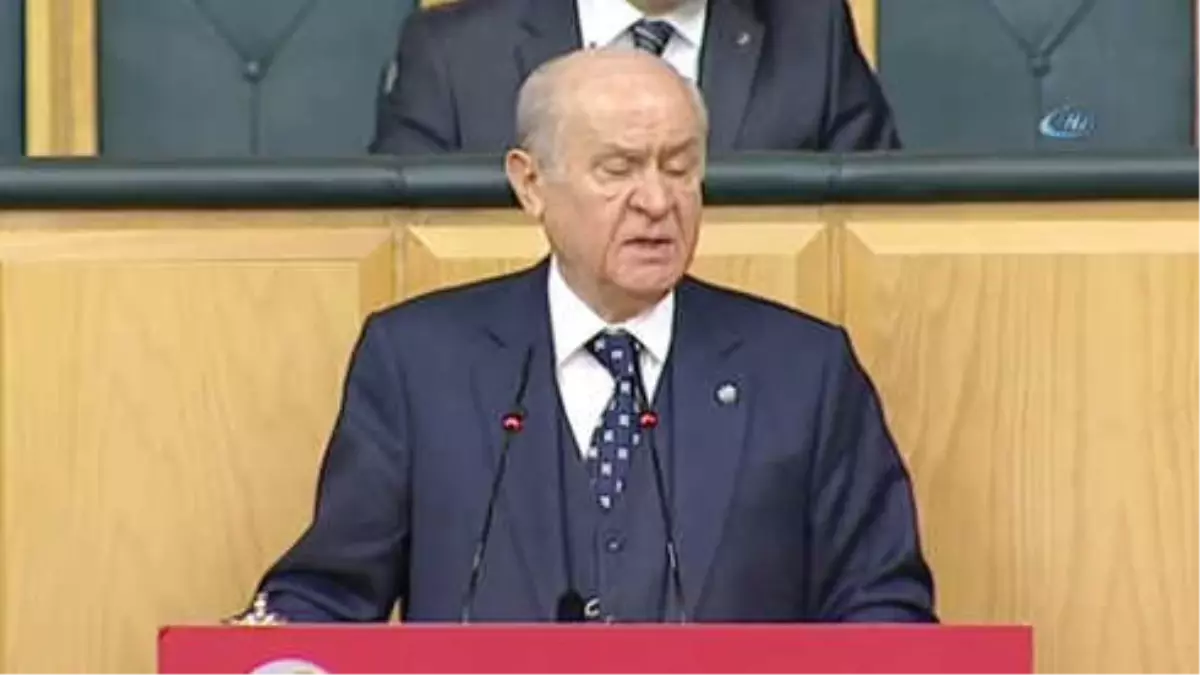 MHP Genel Başkanı Bahçeli: "Gerekirse Ben de Bozkurt Gibi Ön Safta Afrin\'e Giderim"