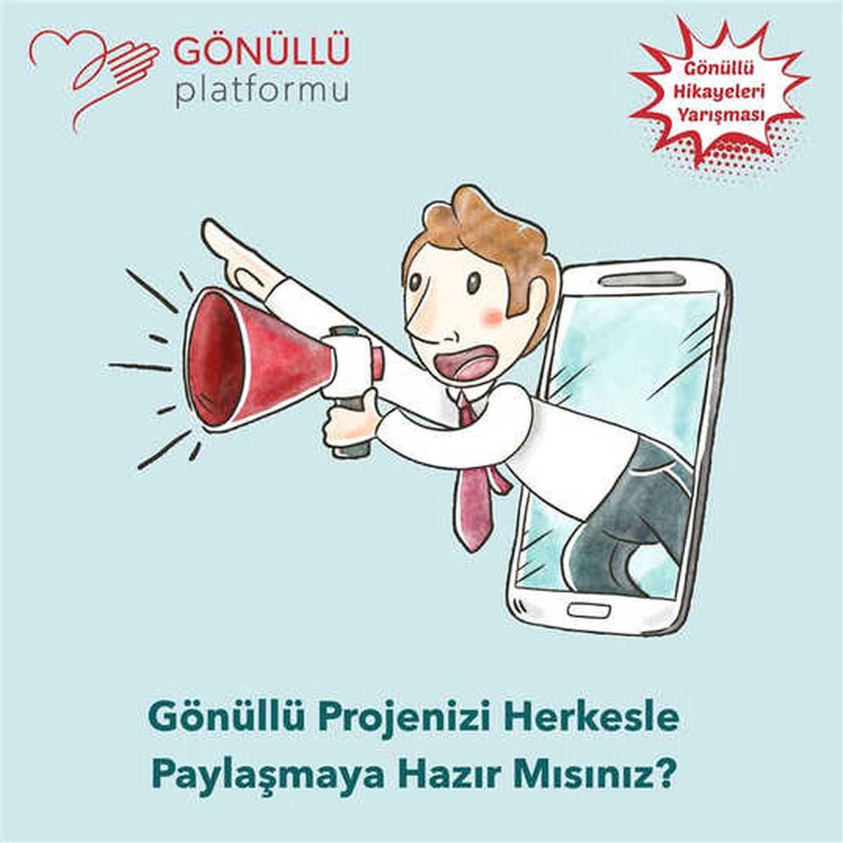 Ödüllü Gönüllülük Projesi Yarışması Başvurusu İçin 