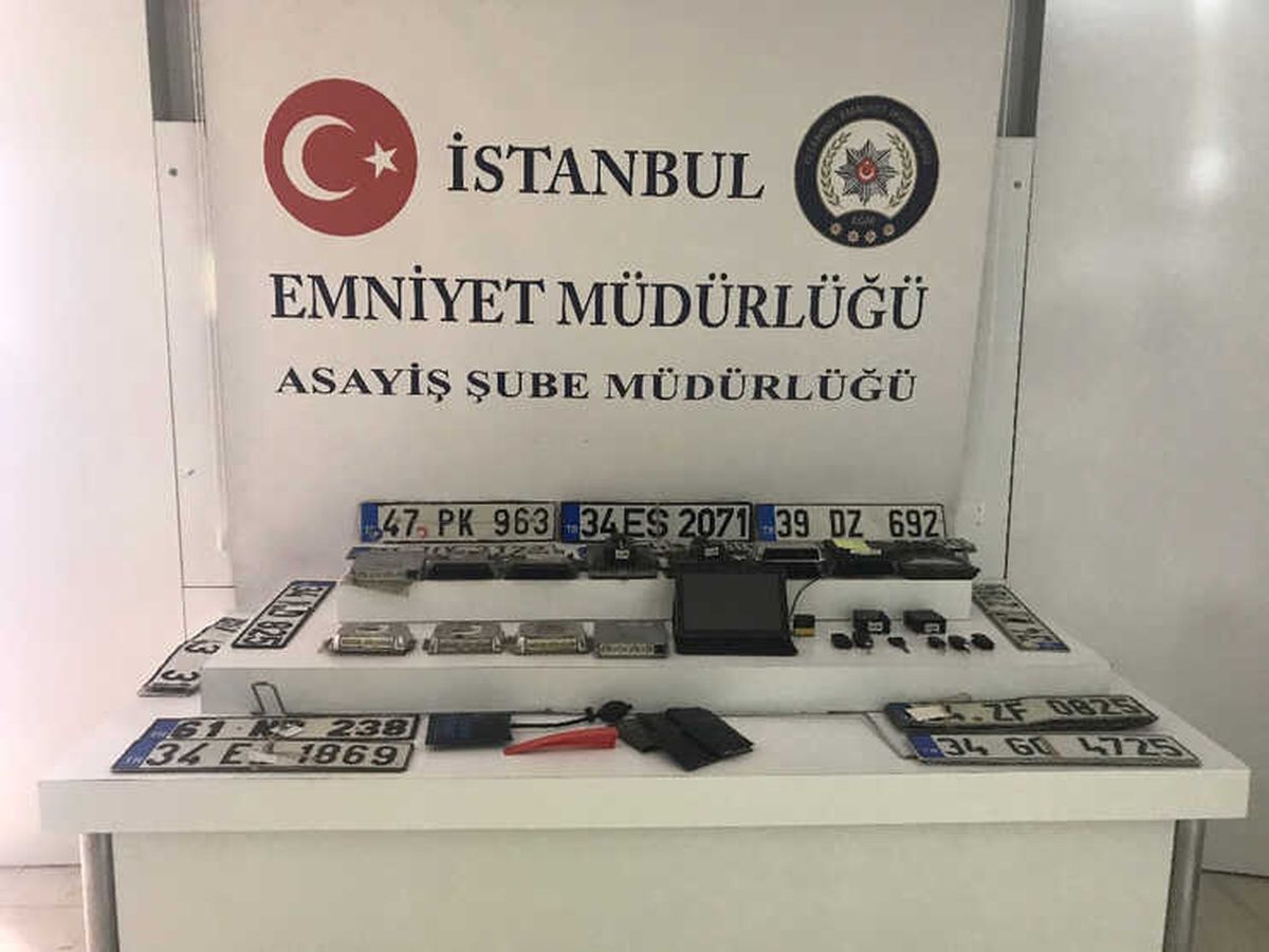 Organize Oto Hırsızlık Çetesi Çökertildi