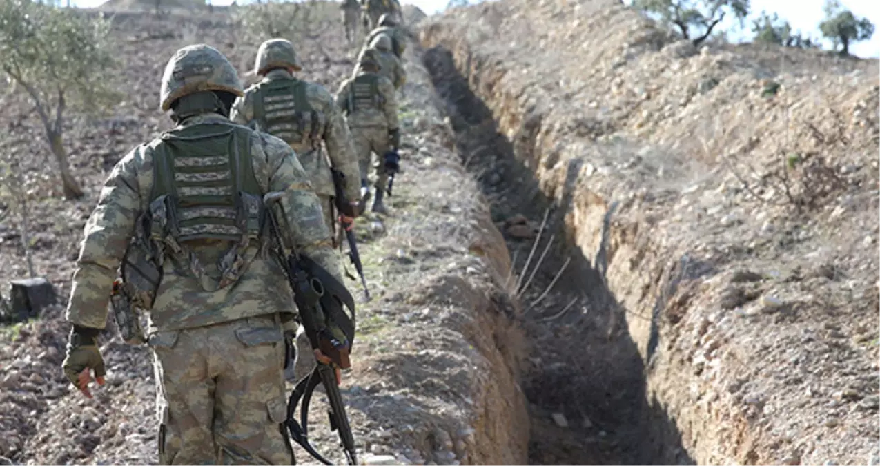 PYD/PKK\'nın Afrin\'de Kazdığı Hendekler Ortaya Çıktı