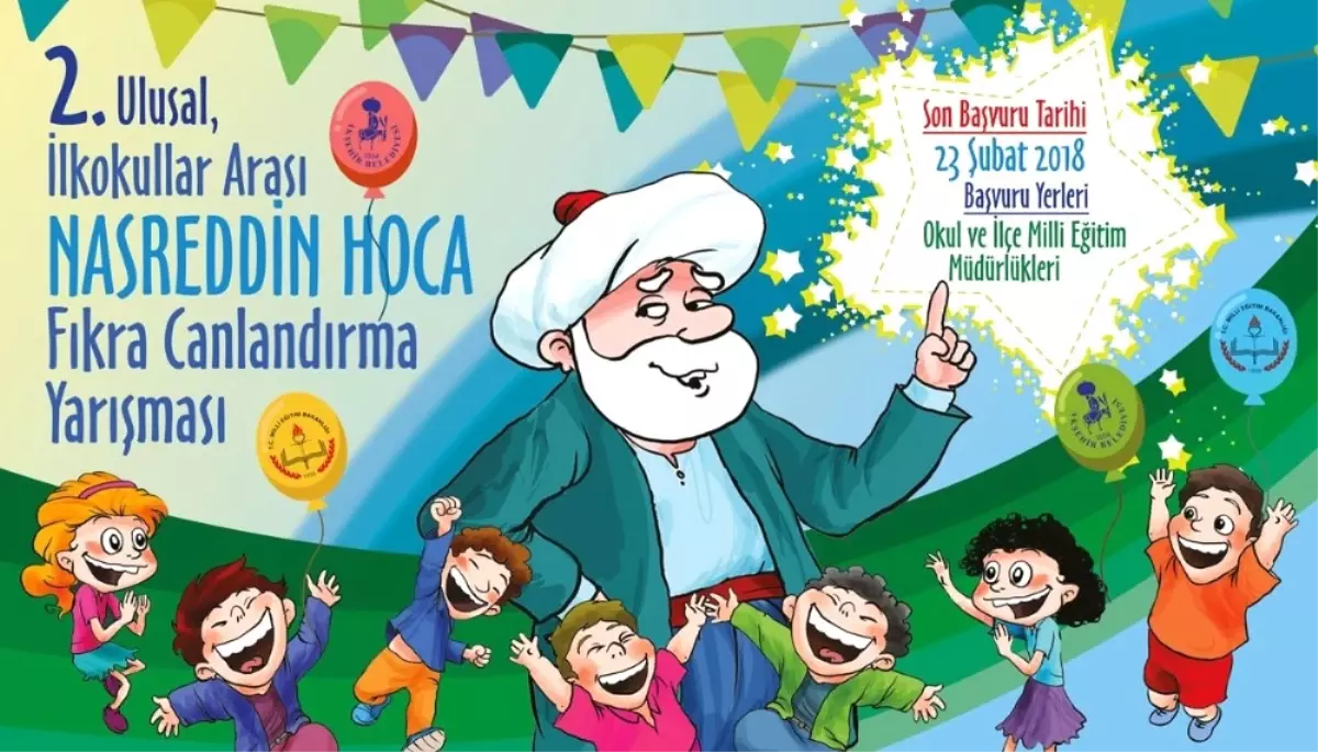 2. Ulusal Nasreddin Hoca Fıkra Canlandırma Yarışması Başvuruları Başladı