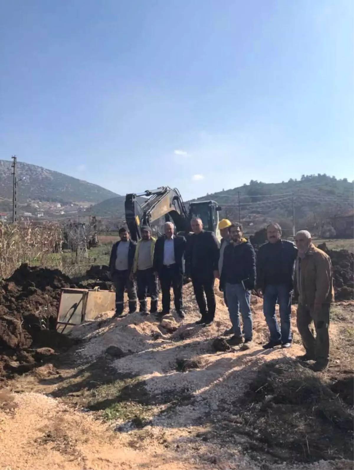 Akhisar\'da Sıra Şehitler Mahallesi\'nin Altyapısında