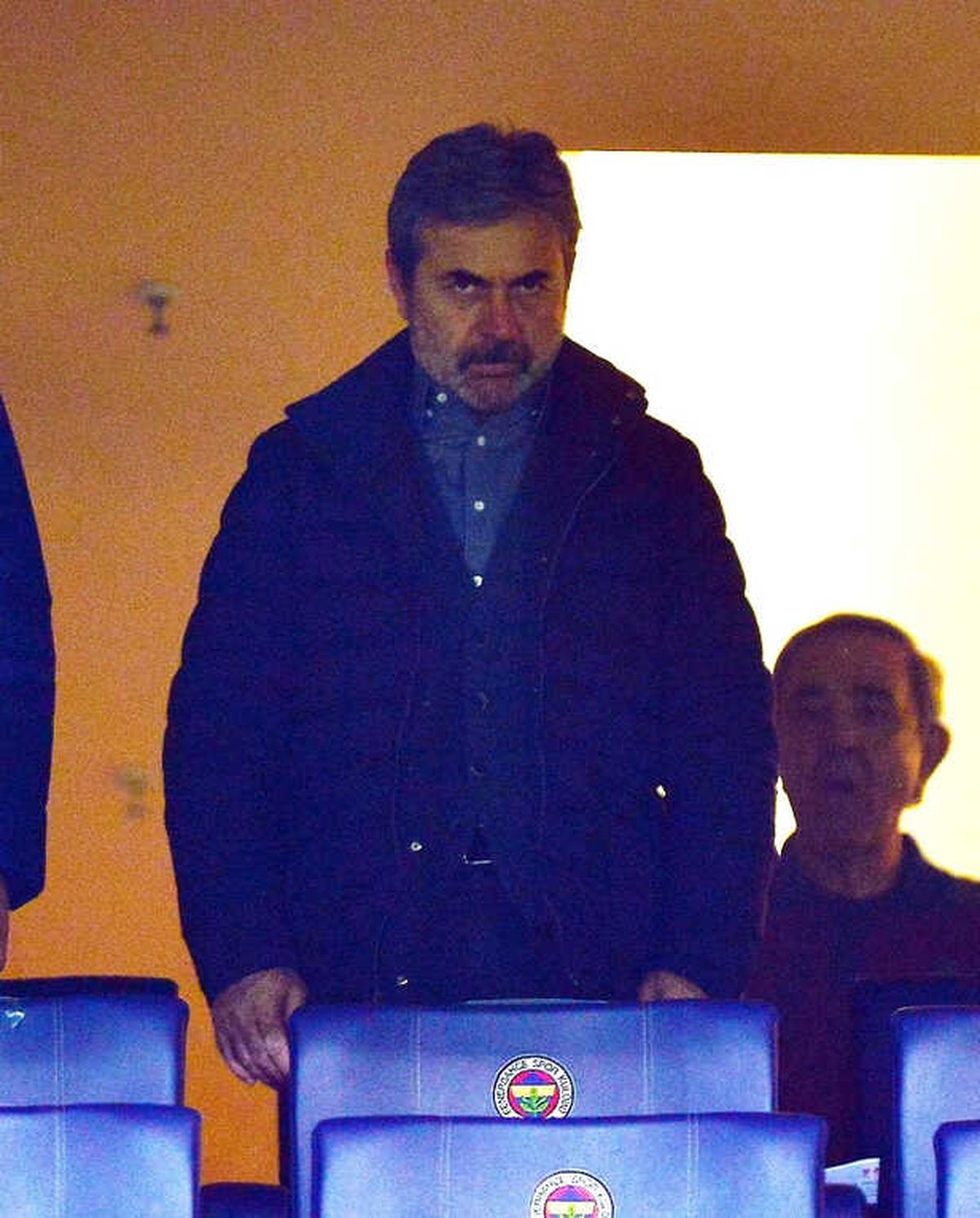 Aykut Kocaman Tribünde