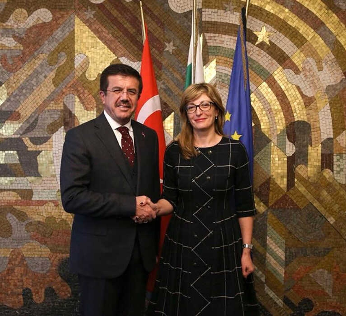 Bakan Zeybekci, Bulgaristan Dışişleri Bakanı Zaharieva ile Görüştü