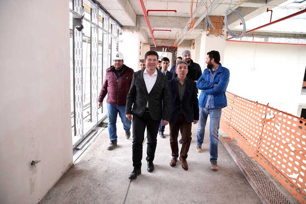 Başkan Subaşıoğlu, Ödüllü Projenin İnşaatını İnceledi