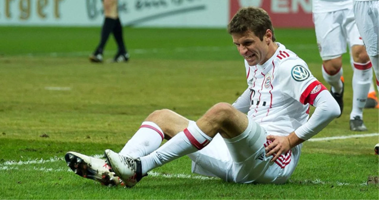 Beşiktaş\'ın Rakibi Bayern Münih\'te Thomas Müller Sakatlandı