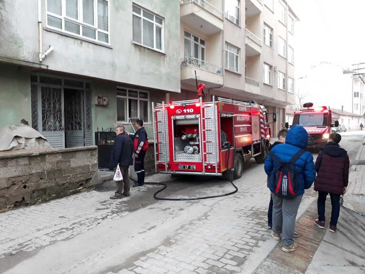 Edirne de Ev Yangını