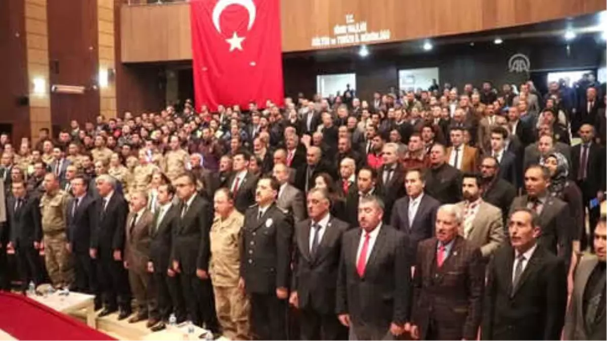 Iğdır\'da Devlet Övünç Madalyası ve Beratı Tevcih Töreni