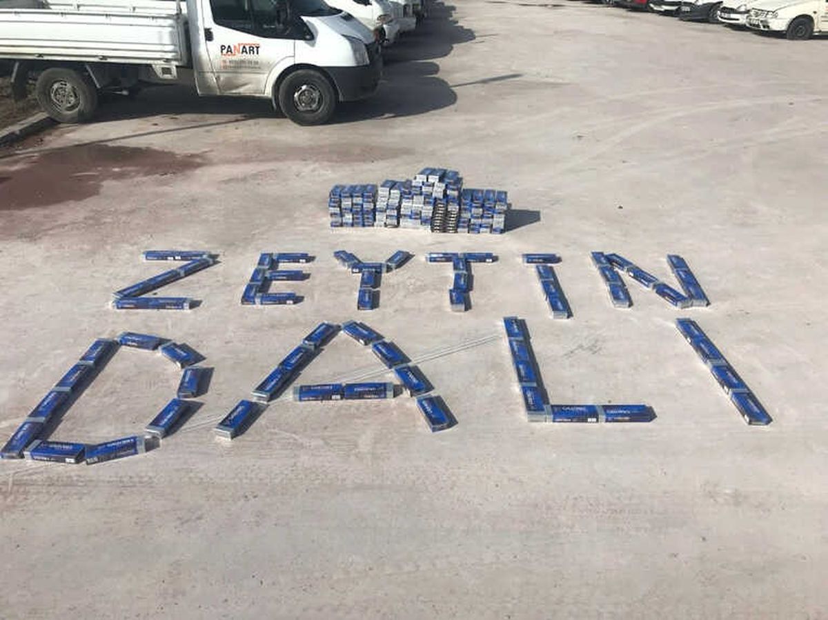 Kaçakçılık Polisinden Zeytin Dalı Harekatına Destek