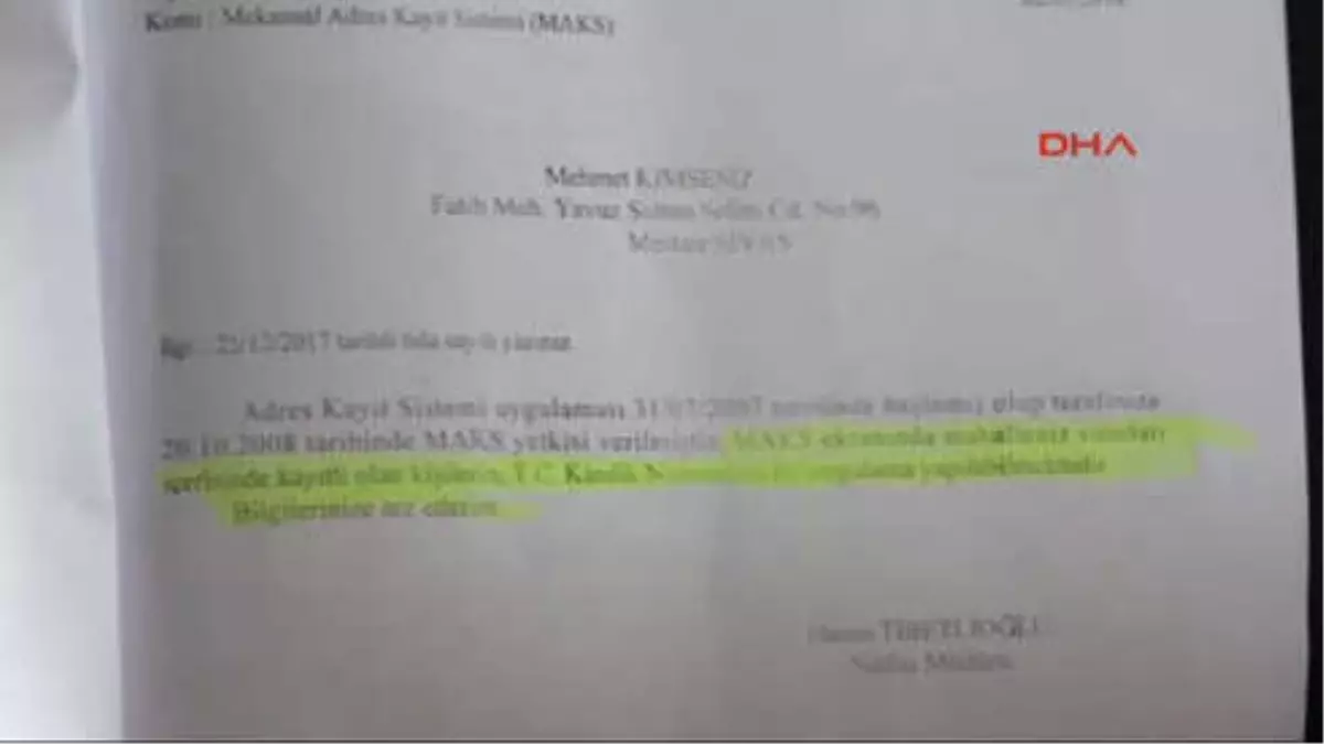 Sivas Evraka Cevap Vermeyen Muhtara Sgk\'dan Para Cezası