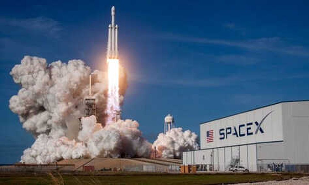 Spacex, Falcon Heavy Roketini Fırlattı