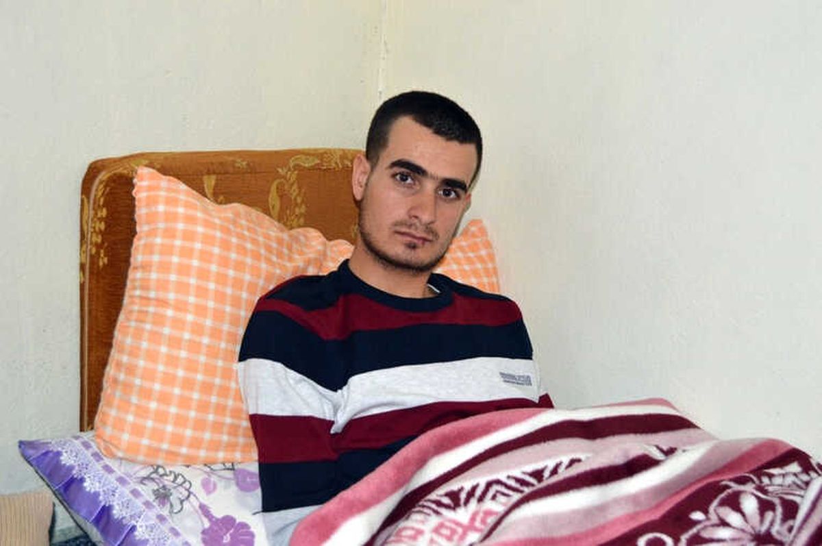 Teröristlerle Girilen Çatışmada Yaralanan Asker Baba Evine Getirildi
